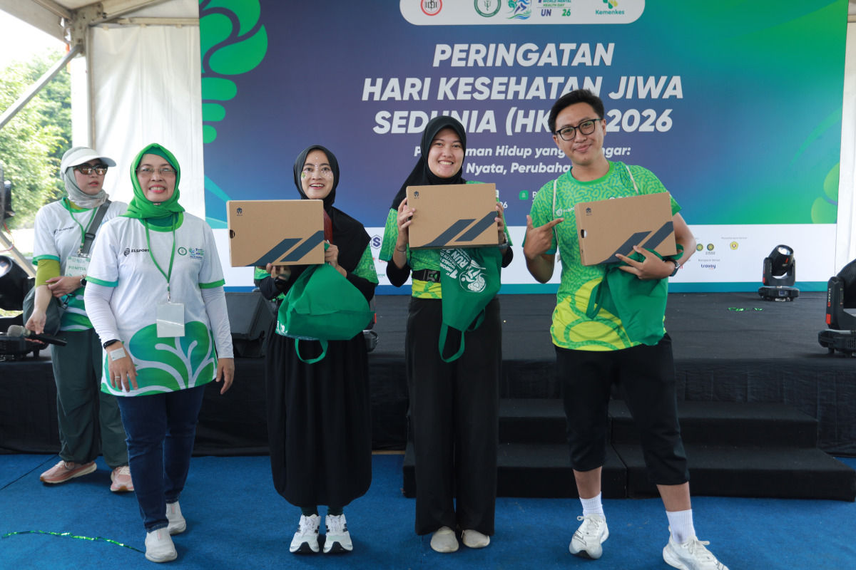 1st Indonesia World Mental Health Day RUN 2026 - AFTER RUN & ACARA PANGGUNG - Foto 36