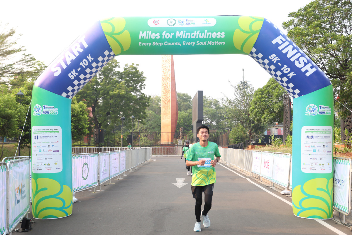 1st Indonesia World Mental Health Day RUN 2026 - START AND FINISHER - Foto 19