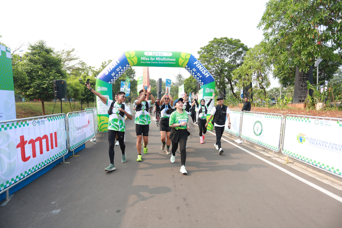 1st Indonesia World Mental Health Day RUN 2026 - START AND FINISHER - Foto 05