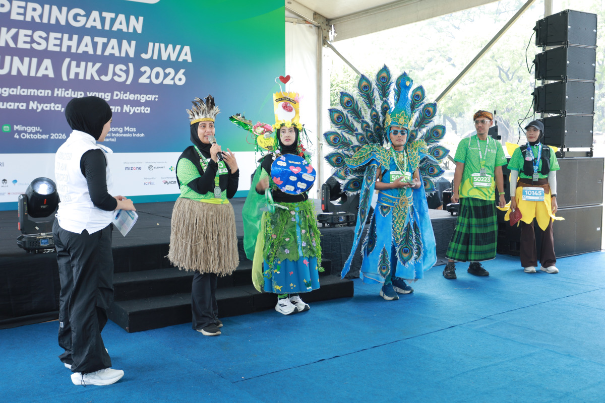 1st Indonesia World Mental Health Day RUN 2026 - AFTER RUN & ACARA PANGGUNG - Foto 29