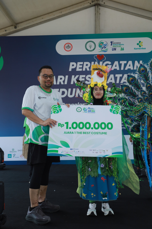1st Indonesia World Mental Health Day RUN 2026 - AFTER RUN & ACARA PANGGUNG - Foto 31