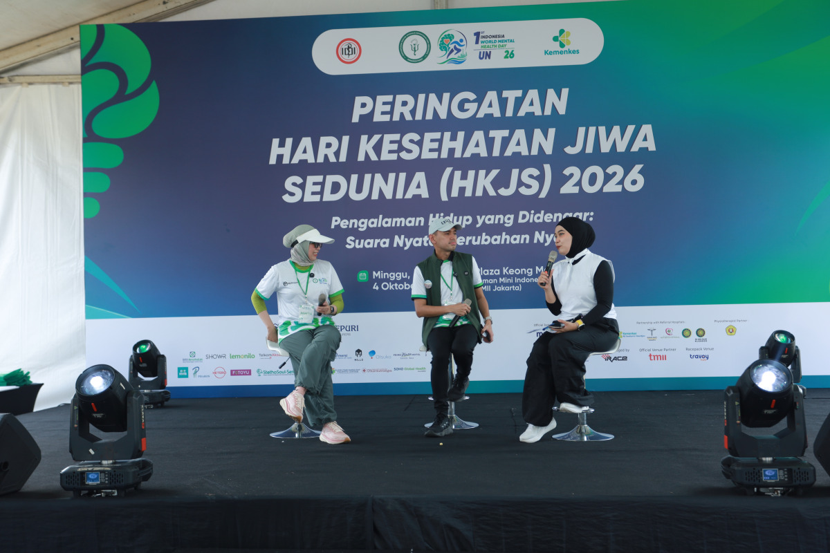 1st Indonesia World Mental Health Day RUN 2026 - AFTER RUN & ACARA PANGGUNG - Foto 27