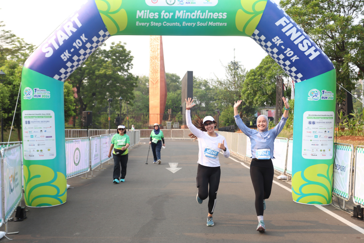 1st Indonesia World Mental Health Day RUN 2026 - START AND FINISHER - Foto 20