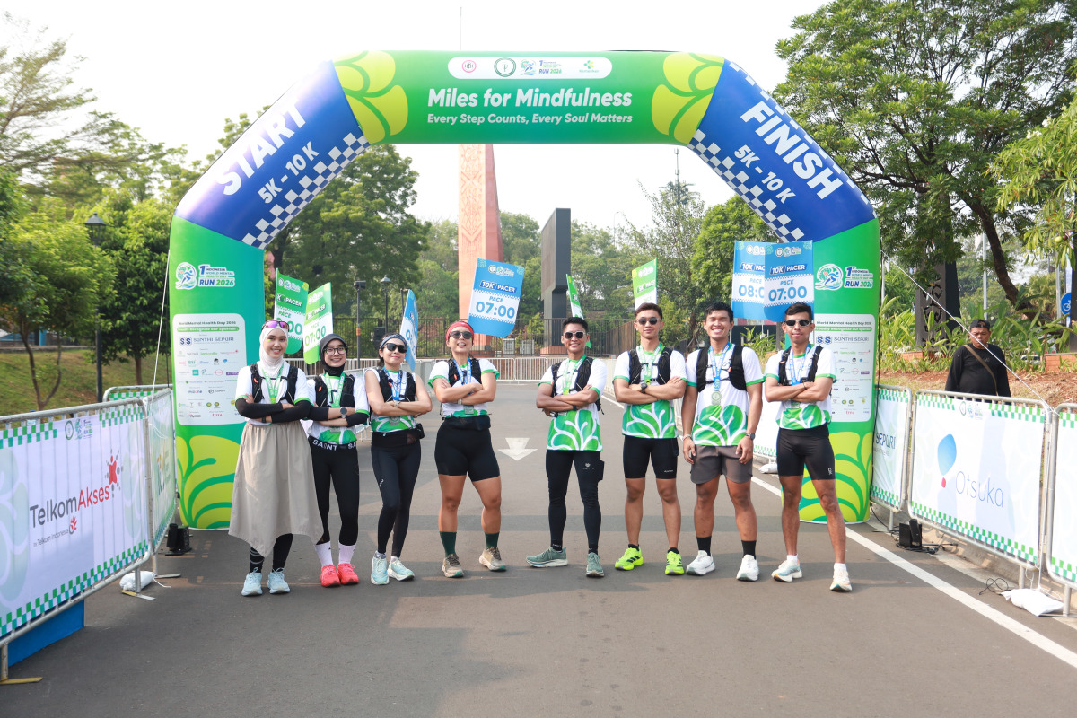 1st Indonesia World Mental Health Day RUN 2026 - START AND FINISHER - Foto 04