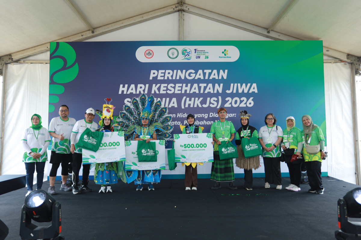 1st Indonesia World Mental Health Day RUN 2026 - AFTER RUN & ACARA PANGGUNG - Foto 34