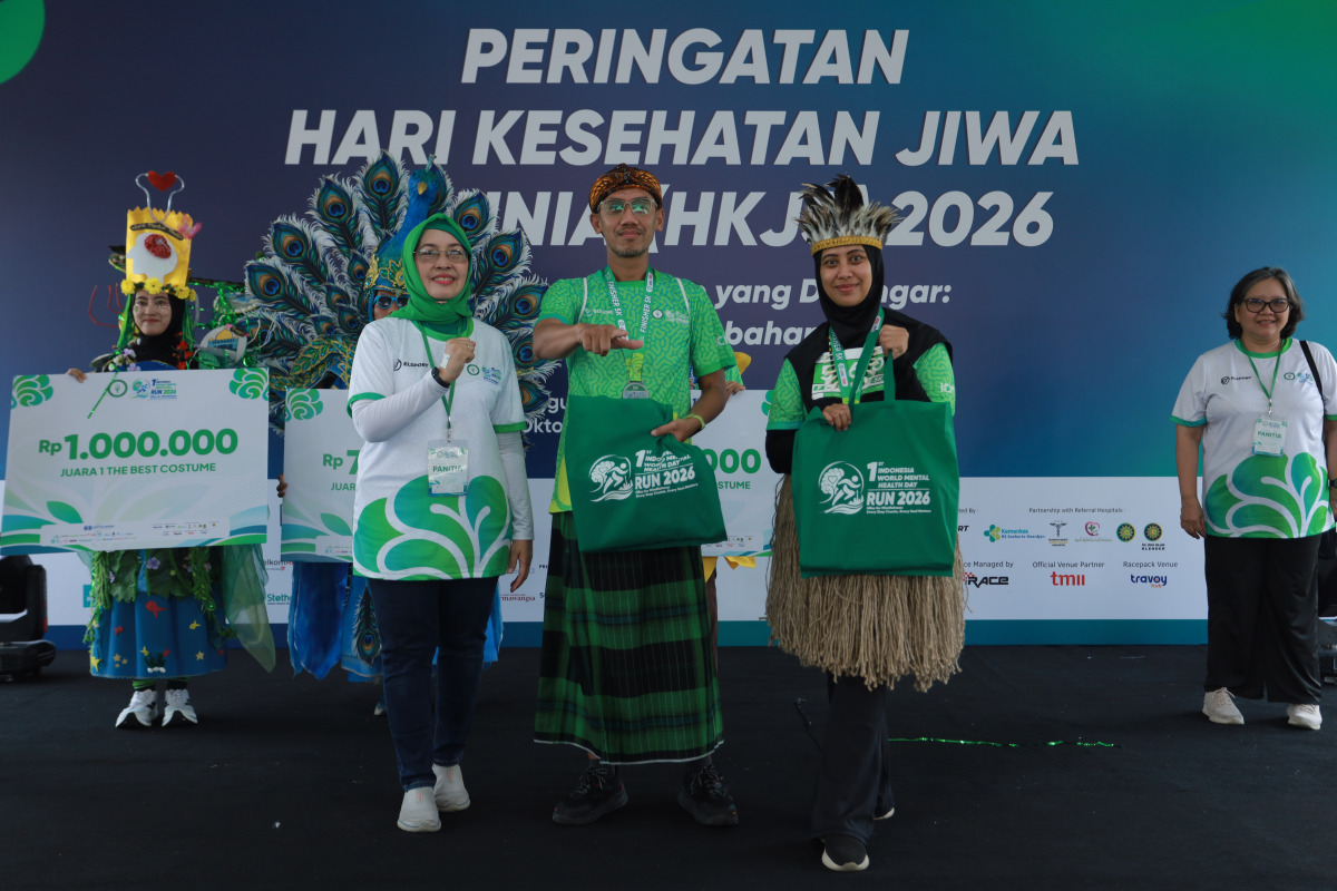 1st Indonesia World Mental Health Day RUN 2026 - AFTER RUN & ACARA PANGGUNG - Foto 33