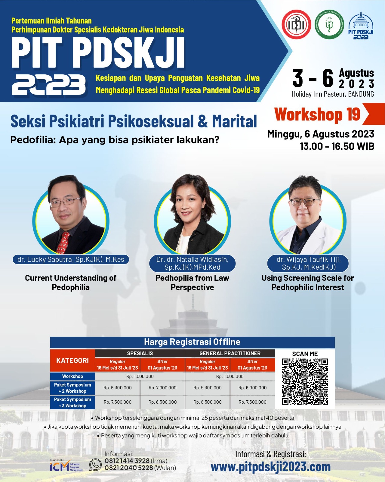 PIT PDSKJI Workshop 19 : Seksi Psikiatri Psikoseksual & Marital