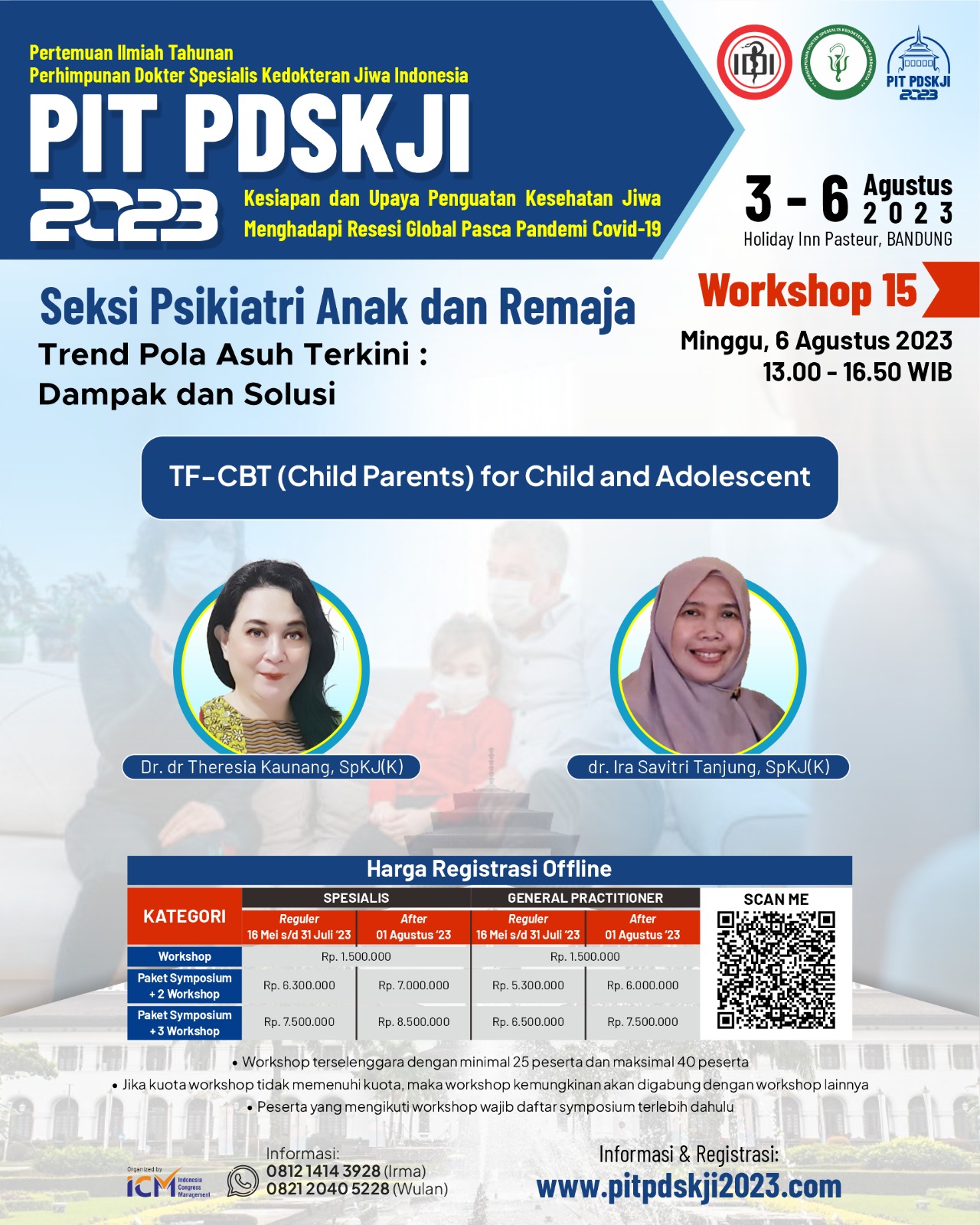 PIT PDSKJI Workshop 15 : Seksi Psikiatri Anak dan Remaja