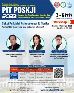 PIT PDSKJI Workshop 1 : Seksi Psikiatri Psikoseksual & Marital